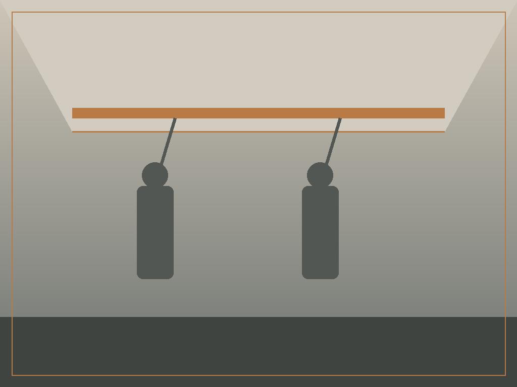 Installation team tensioning a stretch ceiling membrane onto its track
